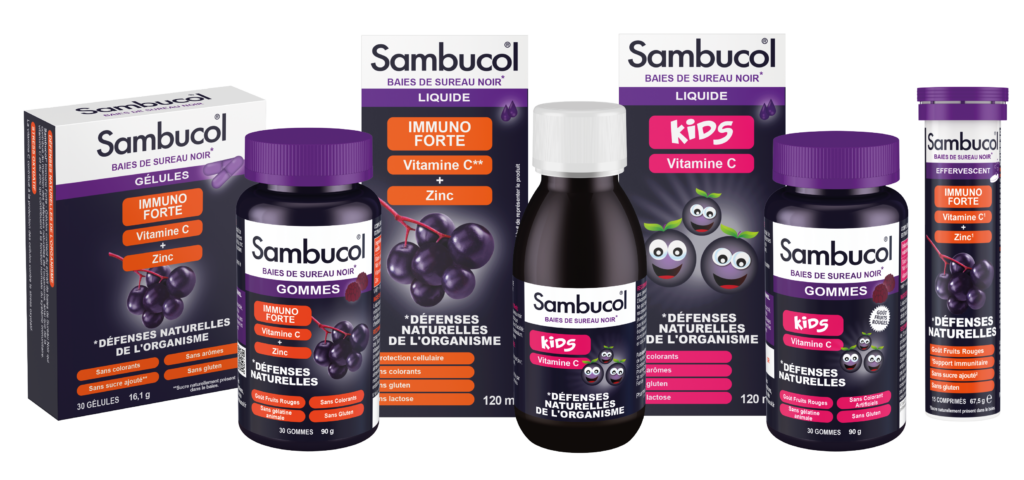 Sambucol produits